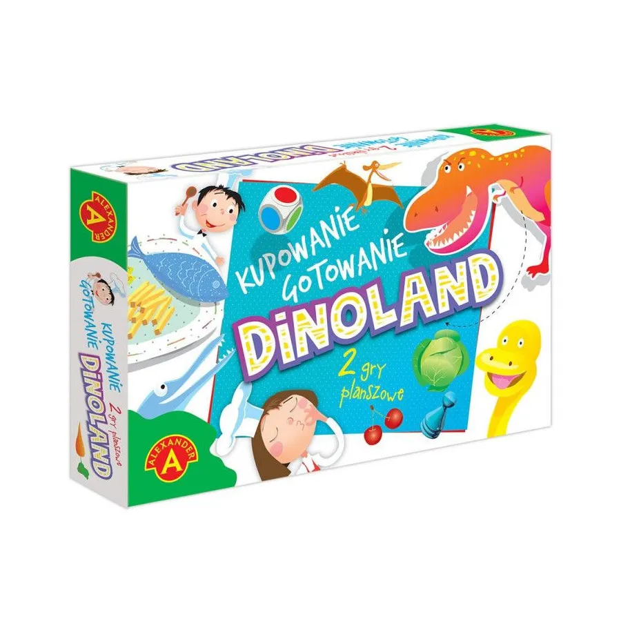 Gra Dinoland Kupowanie, gotowanie