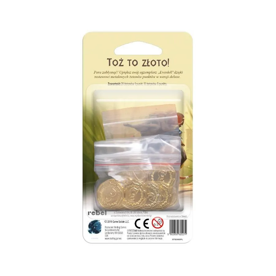 Gra Dodatek do Everdell Zestaw monet deluxe
