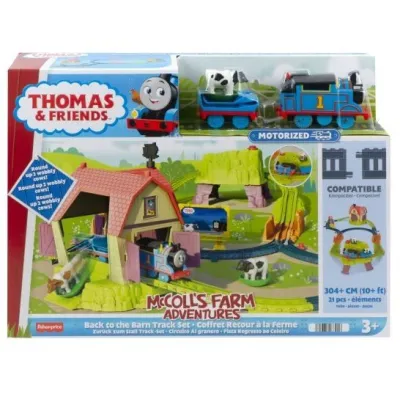 Zestaw z lokomotywą i torami Tomek i Przyjaciele Przygoda na farmie McColla