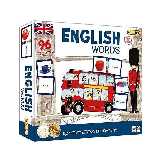 Gra English Words - językowy zestaw edukacyjny