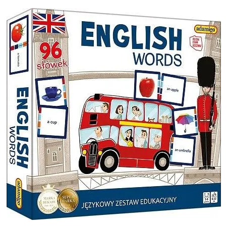 Gra English Words - językowy zestaw edukacyjny