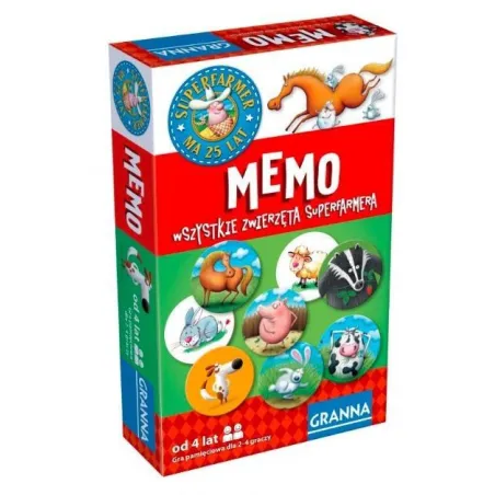 Gra Memo Wszystkie zwierzęta superfarmera