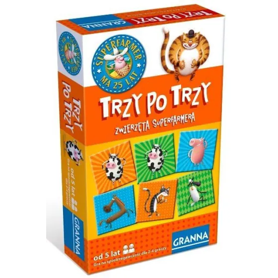 Gra Trzy po trzy zwierzęta superfarmera