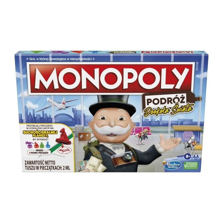 Gra Monopoly Podróż dookoła świata