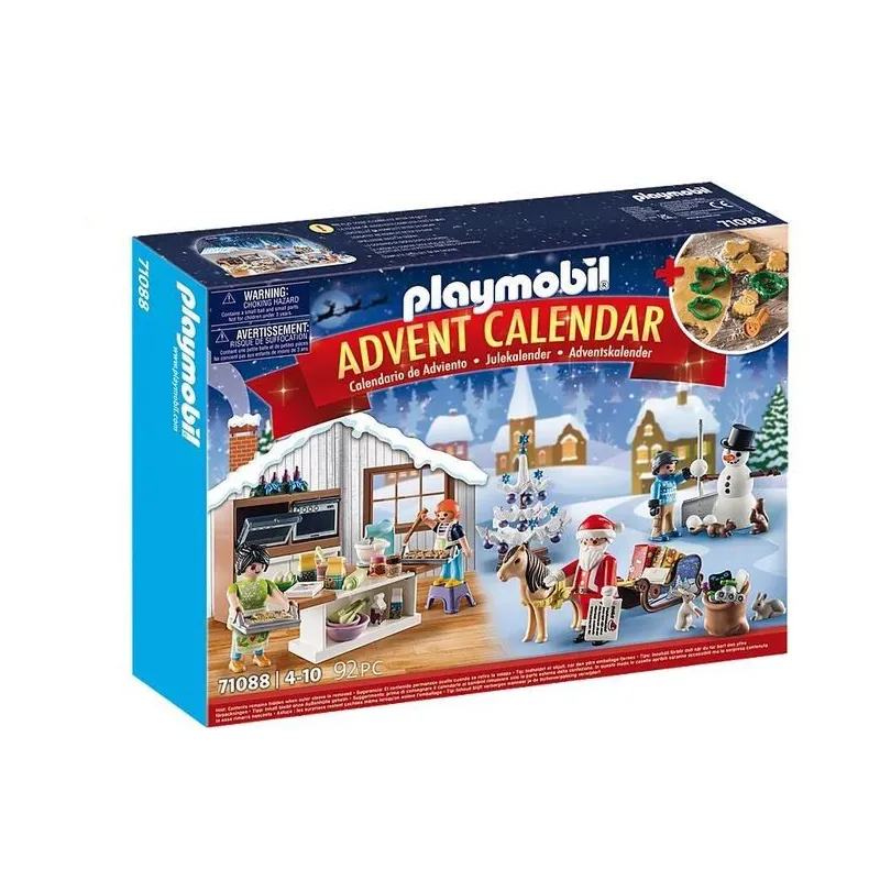 Zestaw z figurkami Christmas 71088 Kalendarz adwentowy Świąteczne wypieki