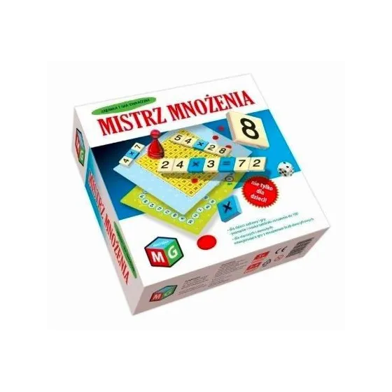 Gra Mistrz mnożenia- zabawa i gra edukacyjna