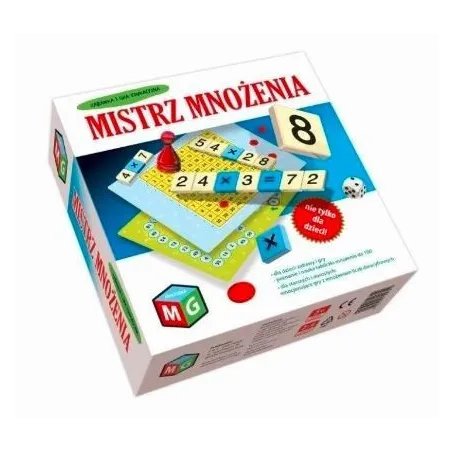 Gra Mistrz mnożenia- zabawa i gra edukacyjna