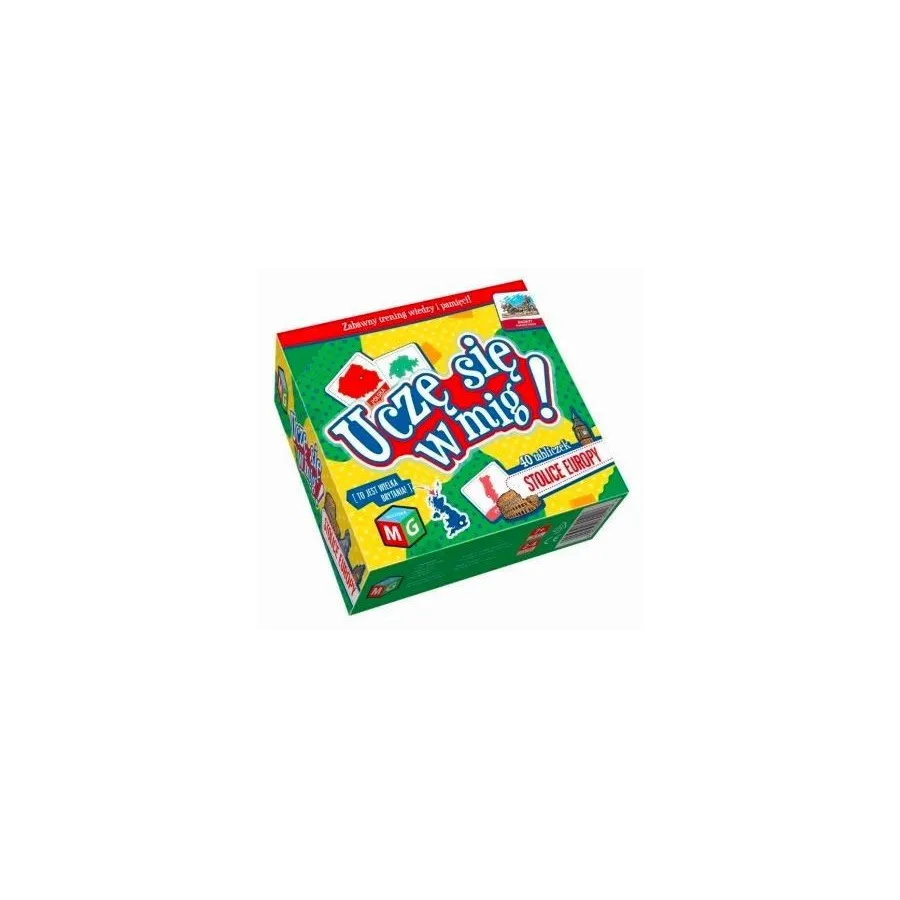 Gra Stolice Europy Uczę się w mig! MULTIGRA