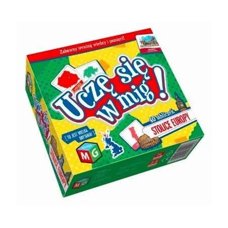 Gra Stolice Europy Uczę się w mig! MULTIGRA
