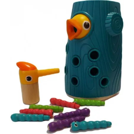 Gra magnetyczna Nakarm ptaszka Top Bright ciemny