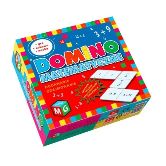 Gra Domino matematyczne dodawanie i odejmowanie