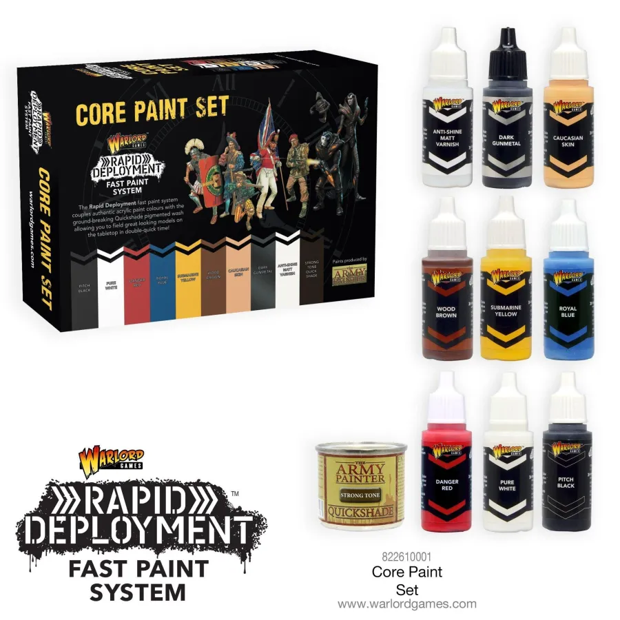Core Paint Set Warlord The Army Painter