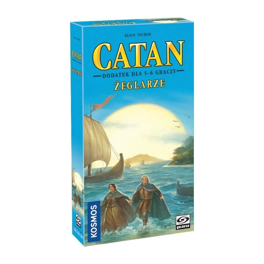 Gra Catan Żeglarze dodatek na 5 i 6 osób