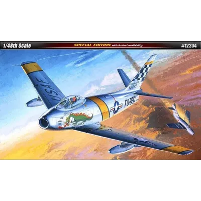 Model plastikowy U.S. Air Force F-86F THE HUFF 1/48