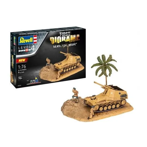 Model plastikowy First Diorama set SD.KFZ.124 1/76
