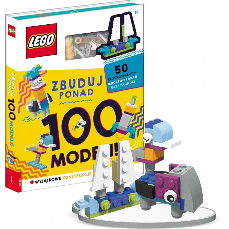 Zestaw książka z klockami LEGO Iconic. Zbuduj ponad 100 modeli!