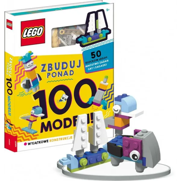 Zestaw książka z klockami LEGO Iconic. Zbuduj ponad 100 modeli!