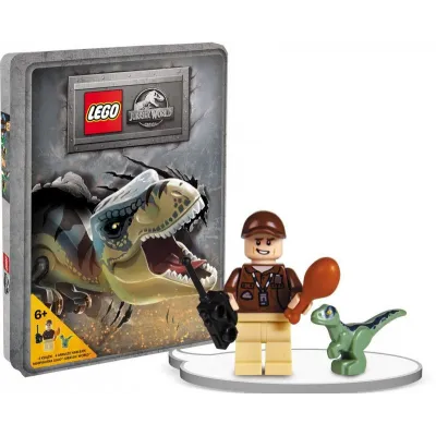 Zestaw książek z klockami LEGO Jurassic World