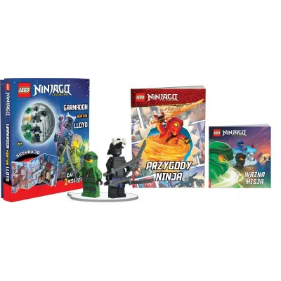 Zestaw książek z klockami LEGO Ninjago. Garmadon kontra Lloyd