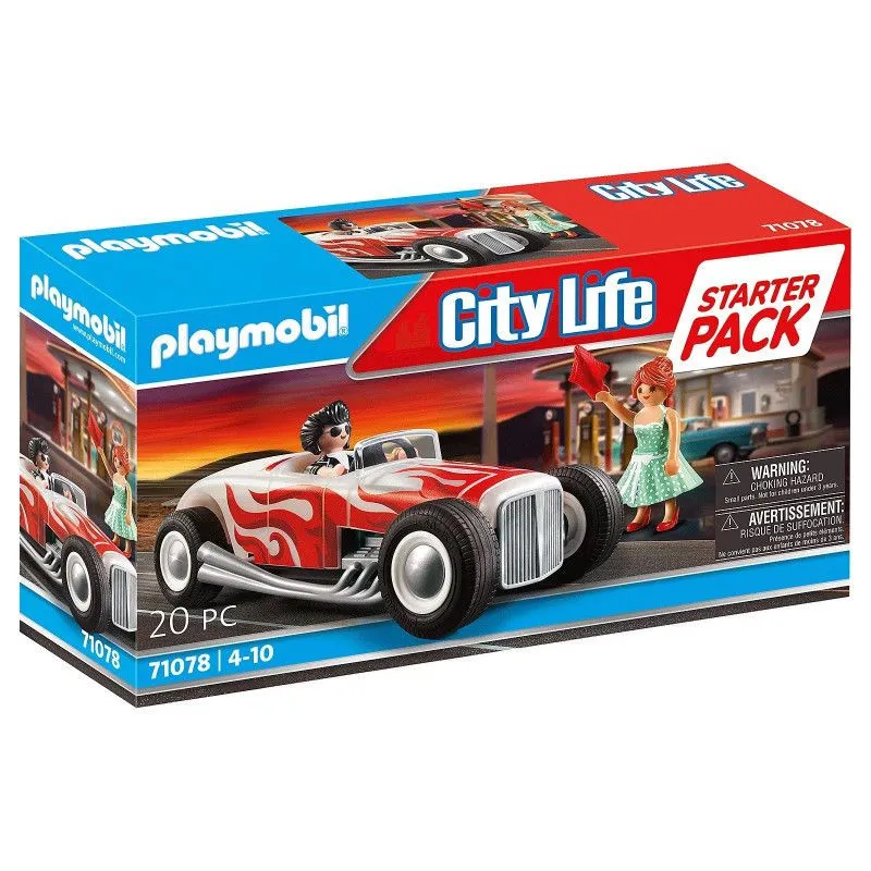 Klocki City Life 71078 Zestaw startowy Hot Rod