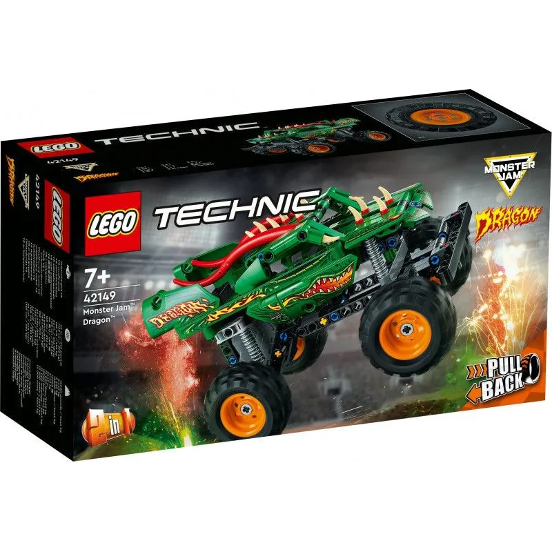 Klocki Technic 42149 Monster Jam Dragon