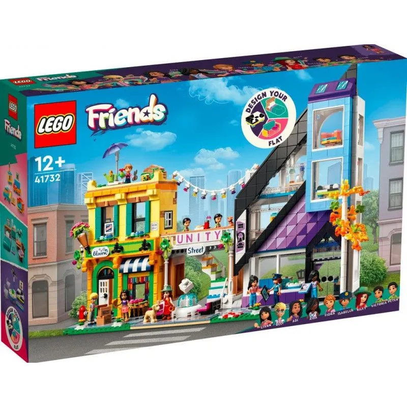 Klocki Friends 41732 Sklep wnętrzarski i kwiaciarnia w śródmieściu