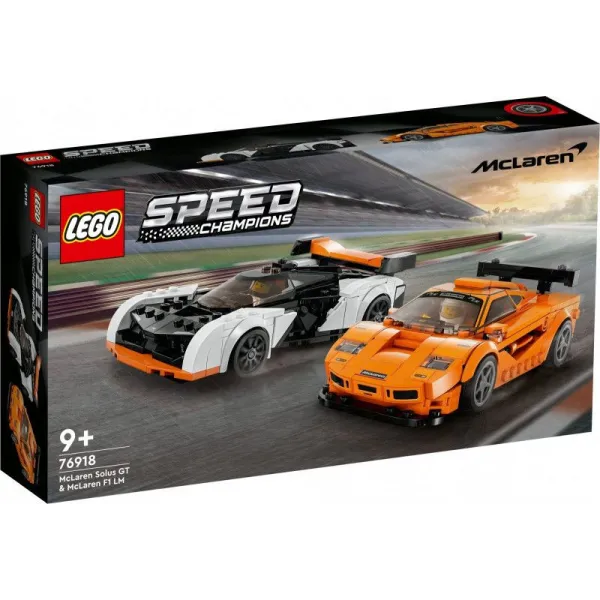 Klocki Speed Champions 76918 McLaren Solus GT i McLaren F1 LM