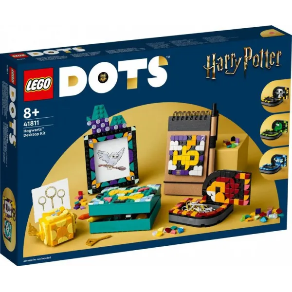 Klocki DOTS 41811 Zestaw na biurko z Hogwartu