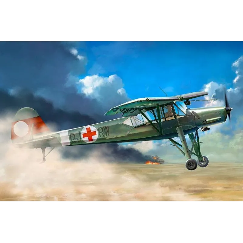 Model plastikowy Fieseler Fi-156 D-1 Storch 1/35