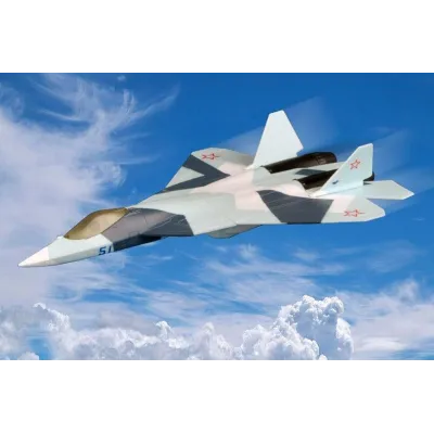 Model plastikowy Russian T-50 PAK-FA 200mm