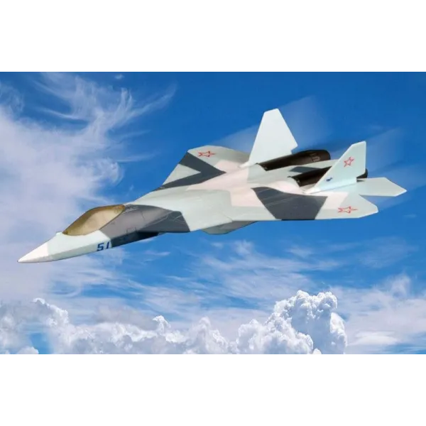 Model plastikowy Russian T-50 PAK-FA 200mm