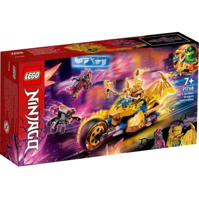 Klocki Ninjago 71768 Złoty smoczy motocykl Jaya