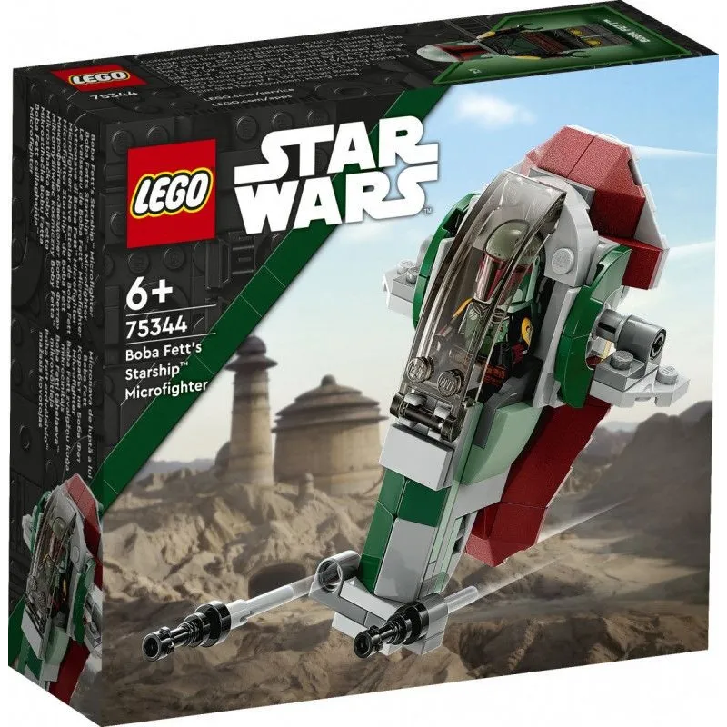 Klocki Star Wars 75344 Mikromyśliwiec kosmiczny Boby Fetta
