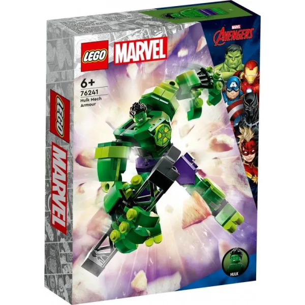 Klocki Super Heroes 76241 Mechaniczna zbroja Hulka