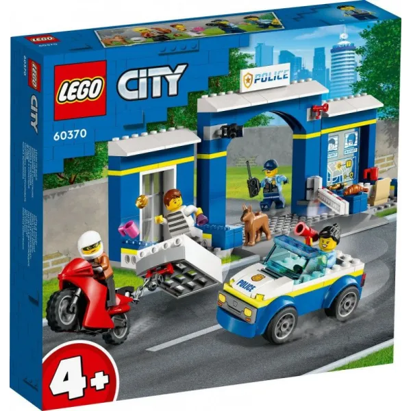 Klocki City 60370 Posterunek policji - pościg