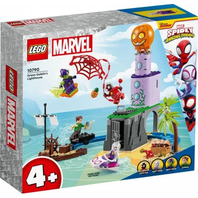 Klocki Super Heroes 10790 Drużyna Spider-Mana w latarni Zielonego Goblina
