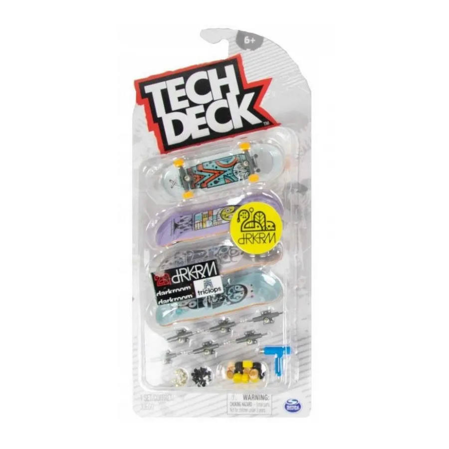 Tech Deck fingerboard - zestaw 4pk Darkroom