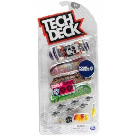 Tech Deck fingerboard - zestaw 4pk Powell Peralt