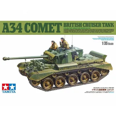 Model plastikowy Brytyjski czołg krążownik A34 Comet 1/35