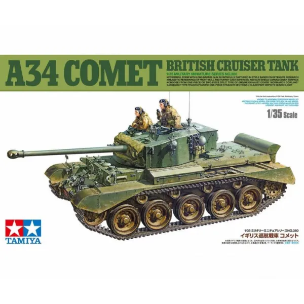 Model plastikowy Brytyjski czołg krążownik A34 Comet 1/35