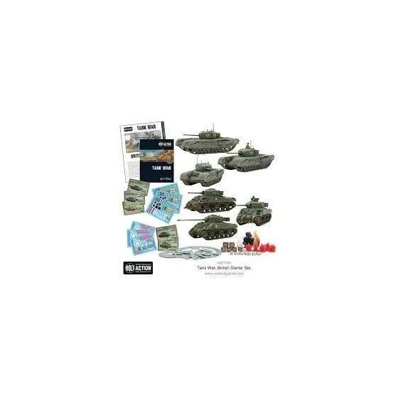 Tank War British Starter Set Bolt Action