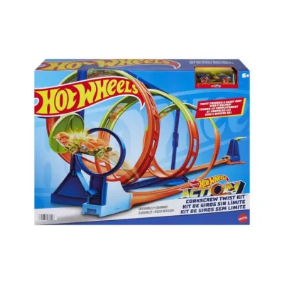 Tor samochodowy Action Serpentyna potrójny zakręt