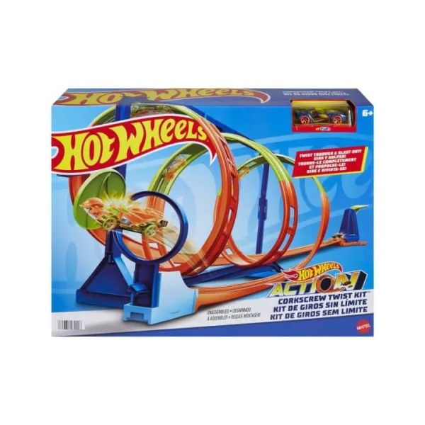 Tor samochodowy Action Serpentyna potrójny zakręt