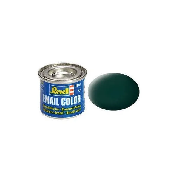 REVELL Email Color 40 Bl ack-Green Mat