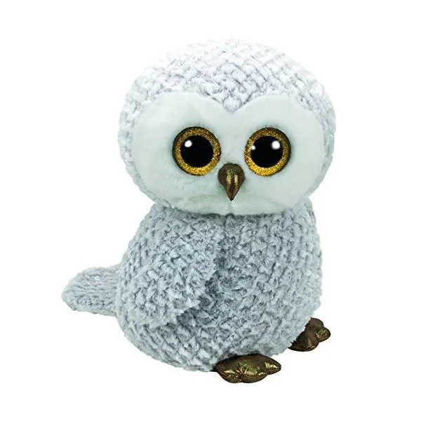 Maskotka TY Beanie Boos Owlette - Biała sowa 42 cm