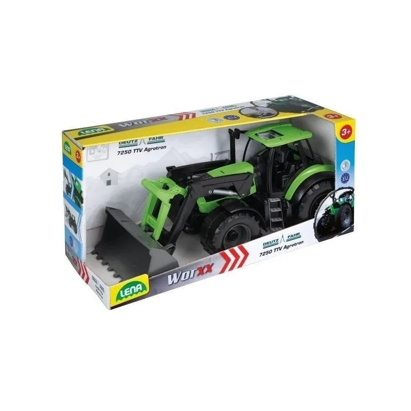 Lena Worxx Traktor z łyżką Agrotron 45 cm w pudełku