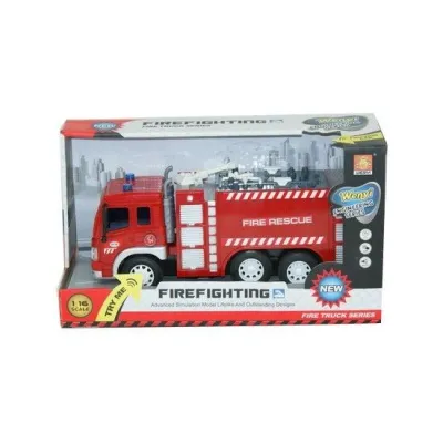 Straż pożarna z dźwiękiem i światłem