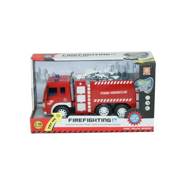 Straż pożarna z dźwiękiem i światłem