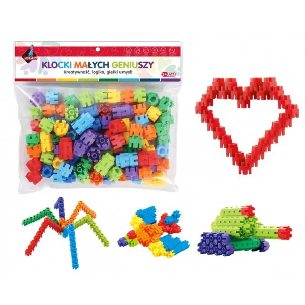 Klocki 100 elementów