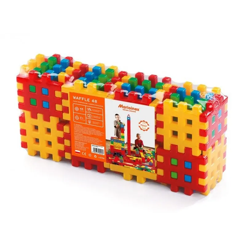 Klocki konstrukcyjne Waffle 48